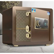 초미니 개인 금고 사무실 스마트 디지털 시크릿 상자, 높이 25CM 비밀번호 버전 블랙, 높이 25CM 비밀번호 버전 블랙