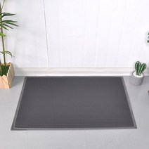 사무실 매장 입구용 빗물배수 신발털이 물빠짐 PVC 논슬립 발매트 실내오염방지 병원, 그레이