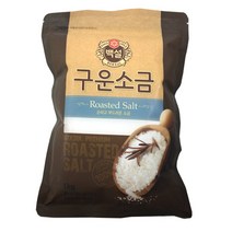CJ백설 구운소금1kg/꽃소금/소금/맛소금/천일염/구운소금, 구운소금1kg
