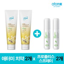 애터미 프로폴리스 치약2개 + 프로폴리스 스프레이 2개, 1세트