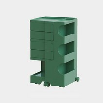 바퀴 달린 B 라인 케비넷 사물함 이동식 카트 다용도 3단, N