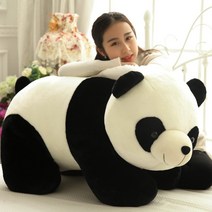 판다인형 팬더 애착 대형 생일선물 쿠션 곰인형, 50cm
