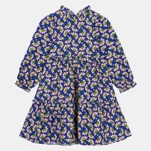 셀덴 NC02 플로랄 원피스 블루 EDOW22S55