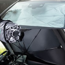 도매창고 우산형차량햇빛가리개 우산형 자동차 햇빛가리개 차량용 썬쉐이드 앞유리 승용차 SUV 햇빛가차림막, 1개, 우산형차량햇빛가리개(기본형-대형)