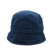 봄여름 데일리 모자 라운드 버킷햇 데님 벙거지 패션 면코튼