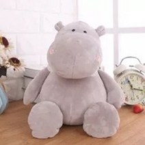 강아지 고양이 장난감 애완 동물 용품 25cm 35cm 어린이를위한 슈퍼 귀여운 봉제, 하마