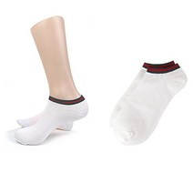 남자 목완띠 발목양말(흰색 5족)