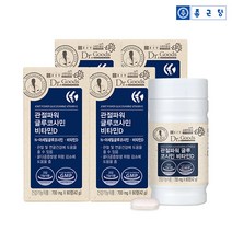 종근당 닥터굿스 관절파워 글루코사민 비타민D 60정, 4박스