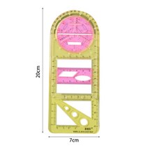 라운드 센터 투명 아크릴 파인더 크리에이티브 선반 작업 나침반 원형 게이지 가공 도구 목재 터닝 드로잉, CHINA, 7x20cm 6, 10 7x20cm