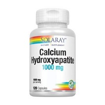 솔라레이 Solaray 칼슘 Calcium 하이드록시아파타이트 1000mg 120캡슐 서포트
