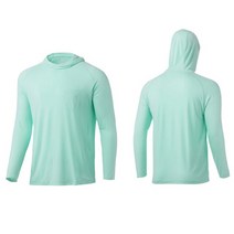 낚시복 Huck 낚시 셔츠 의류 자외선 후드 어부 Kamisa Depesca 남성 긴 소매 T-shirt50, [03] M, [09] 9