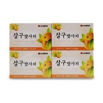 리빙템 살구마사지 비누 4개입 살구 비누 #999EA, 1, 본상품선택