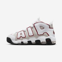 (국내매장판/AS가능) 나이키 에어 모어 업템포 96 CUPD 신발 남성 스니커즈 조깅화 화이트레드 런닝화