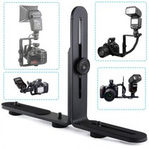 플래쉬 스트로보 확장 연결 연장 브라켓 카메라 DSLR, 상세페이지 참조