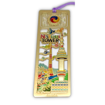 한국민예사 전통 금장 금속 책갈피 북마크 Korean bookmark 74종, 58 남산타워