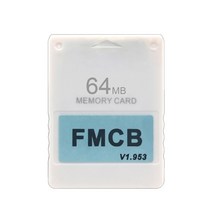 FMCB v1.953 카드 메모리 PS2 플레이 스테이션 2 무료 McBoot 8MB 16MB 32MB OPL MC 부팅 프로그램, 한개옵션1, 19 W-64