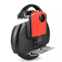 외발전동휠 왕발통 NK719 대리기사 이동 전동휠, 듀얼헤드라이트+6등+스피커45km블랙+보조바퀴, 60V