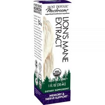 호스트 디펜스 유기농 버섯 사자 갈기 추출물 1 fl oz