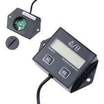스피드건 타코메타 속도 측정기 digital display tachometer engine tach hour meter 계기 유도 자동차 스트로크 엔진 lcd display, 교체 가능한