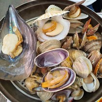 집에서 조개구이 조개찜 술찜 배달 택배 2.4kg 캠핑 모임, 조개세트 2.4kg, 1개