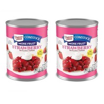 Duncan Hines 던컨하인즈 콤스톡 딸기콩포트 파이필링 토핑 More Fruit Strawberry 594g 2개