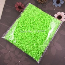 눈스프레이 달란트시장 키즈3652-4 미리메터 거품 공 장식 DIY 웨딩/파티 1 갑/몫 D24020001(2-4D1), 05 Apple Green