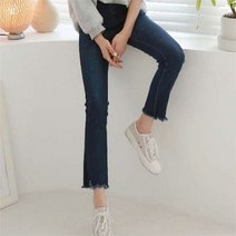 리더스 리더스 줄배색 스판 부츠컷 맨투맨코디 셔츠코디 청바지 (6013537)