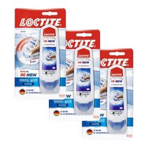 록타이트 리뉴 덧바르는 실리콘 욕실및주방용 100ml X3