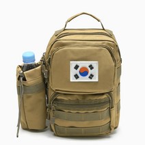 캠핑가방 물병포켓 태극기패치 밀리터리 미니 크로스백 아버지선물