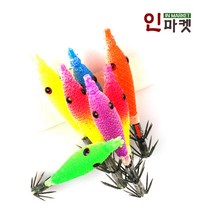 히트페이스 라이징 옵빠이슷테 호래기 쭈꾸미 갑오징어 에기, 라이징 옵빠이슷테1HOOK 6cm 그린
