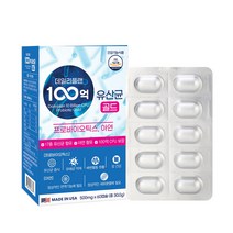 락토바실러스 애시도필러스 갱년기유산균 yt1 여성 중년 100억 프로바이오틱스 질유래 람노서스 플란타럼 다이어트 캡슐 식약처인증, 60캡슐, 1개