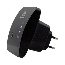 300Mbps 무선 Wifi 중계기 범위 확장기 네트워크 Wi fi 증폭기 신호 부스터 Repetidor 액세스 포인트, 02 Black, 01 EU 플러그