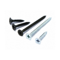 (U)나팔머리(석고) 외날피스 흑색 6x38 1봉(500) 88213