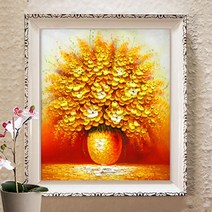 푸아이 3D 보석십자수 돈들어오는 금전수+행운십자수(30x30) 사칭업체주의 판매자 푸아이 꼭 확인후 주문 RW1692-1, 1세트, 70*85CM
