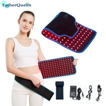 적외선 램프 원적외선 조사기 온열기 적색광 벨트 적색광 전신 통증 완화 근 패드 포함, 에게
