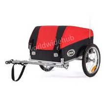 자전거 트레일러 웨건 야외 캠핑 바이크 접이식 반려견 수레 연결 카트 트레일게이터, B.레드