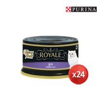팬시피스트 로얄 고양이캔 참치 그레이비소스 85G 24캔, 단품