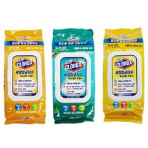 유한 세정 살균 티슈 60매 캡형 물 기름때 찌든때 제거 청소, 선택:유한 세정살균티슈60매(캡형)후레쉬센트