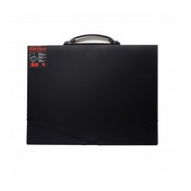 희망)PP 포트폴리오 손잡이형 A4 (흑색/40매/320x250x20mm)