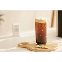 [요리하는남자들] 프랜차이즈 30곳 이상 납품 홈카페 업소용 친환경 안깨지는 트라이탄 컵 (별 도트 투명), 일반-투명-16oz