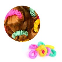 1+1 셀프 헤어 구르프 웨이브 스프링 구르프, 6개