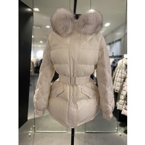 VOV 리얼 퍼 후드 구스다운 패딩 점퍼(7122417505)(1378340)