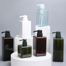 디스펜서 공병 리필 물비누 샴푸용기 250ml 450ml 650ml 파스텔컬러 세제리필 플라스틱 PE PP 손소독제 화, 핑크 450ml