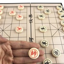 고급체스 원목체스 자석 체스 조각 보드 게임 세트 퍼즐 야외 놀이 엔터테인먼트, 한개옵션0