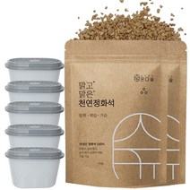 온다숲 반영구 천연 제습제 정화석 500g2개+용기5개