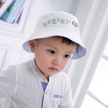 양면 캐릭터 벙거지 아기모자44-52cm 300057