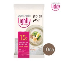 라이틀리 면이된 곤약, 180g, 10개