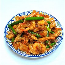 건새우 마늘쫑 볶음, 200g
