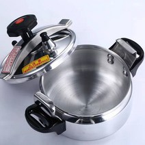 가정용 압력 밥솥 1인용 2인용 압력솥 가스 개방 화재 국산 레인지 일반 전자기 쿠커 알루미늄 합금, A   For open fire+30cm(15L)
