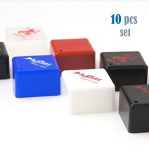 Adam Musashi 일본직구 아담 무사시 전용 개인용 당구 초크 그립 커버 10개